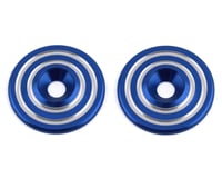Avid RC Ringer Aluminum Wing Buttons (Blue) (2)