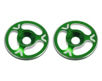 Avid RC Triad Wing Mount Buttons (2) (Green)