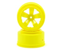 Avid RC Sabertooth Short Course Wheels w/3mm Offset (Yellow) (2) (SC5M)