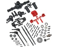 Axial AR44 Locked Axle Set Front/Rear Complete AXIAX31438