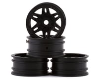 Axial Black 1.0 Rockster Wheels (4pcs) for SCX24 AXI40002