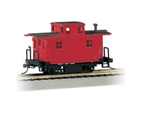 Bachmann Unlettered Bobber Caboose (Red) (HO Scale)