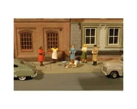 Bachmann SceneScapes Sidewalk People (7) (HO Scale)