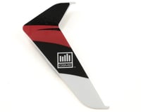 Blade Vertical Fin with Decal Black Red 120 SR BLH3120R