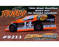 Custom Works Tornado Midwest Modified Short Course Mod Body Kit (Clear)