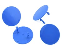 DE Racing Gambler Dirt Oval Mud Plugs (Blue) (4)