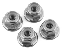 DragRace Concepts M4 Flanged Lock Nuts (Silver) (4)