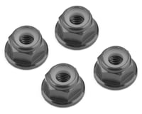 DragRace Concepts M4 Serrated Flanged Lock Nuts (Grey) (4)