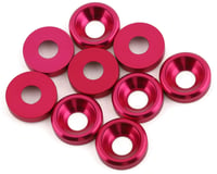 DragRace Concepts 3mm Countersunk Washers (Pink) (10)