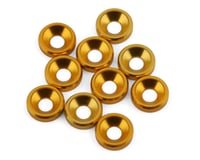 DragRace Concepts 3mm Countersunk Washers (Gold) (10)