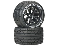 DuraTrax Bandito MT 1/10 2.8 Mounted Rear Monster Truck Tires DTXC3502