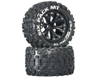 DuraTrax Sixpack MT 2.8 Mounted Truck Tires 2WD 1/2 Offset Black DTXC3522