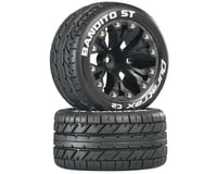 DuraTrax Bandito ST 2.8 Mounted Truck Tires 1/2 Offset Black DTXC3544