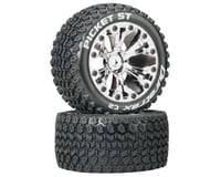 DuraTrax Picket ST 2.8 Mounted Truck Tires 2WD Rear Chrome DTXC3549
