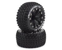 DuraTrax Picket ST 2.8" Mounted Rear Truck Tires (Black) (2)