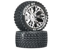 DuraTrax Picket ST 2.8 Mounted Truck Tires 2WD 1/2 Offset Chrome DTXC3551