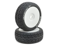 DuraTrax Bandito C3 1/8 Mounted Buggy Tire White (2) DTXC3639