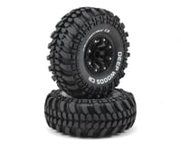 DuraTrax Deep Woods CR 2.2" Pre-Mounted Crawler Tires (2) (Black)