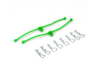 Dubro Body Klip Retainers Lime Green (2) DUB2253