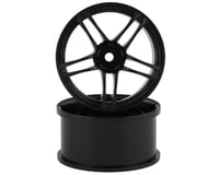 Mikuni AVS Model T5 5-Split Spoke Drift Wheels (Black) (2)