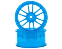 Mikuni Ultimate GL 6-Split Spoke Drift Wheels (Crystal Blue) (2)