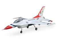 E Flite F-16 Thunderbirds 70mm EDF BNF Basic with AS3X and Safe Select EFL78500