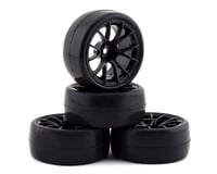 Firebrand RC Hustler RS Pre-Mounted On-Road Tires (4) (Black)