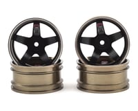 Firebrand RC HighFive PRO SERIES Aluminum Drift Wheels (4) (Gunmetal/Black)