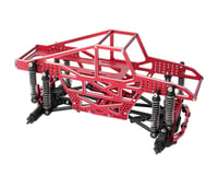 Furitek 1/24 Rampart CNC Machined Monster Truck Full Chassis Kit (Red)