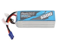 Gens Ace 6s LiPo Battery 80C (22.2V/5600mAh) w/EC5 Connector