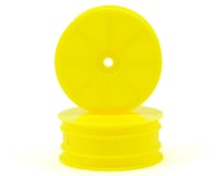 HB Racing 1/10 4WD Buggy Front Wheel (2) (Yellow)