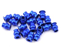 Hot Racing Blue Aluminum Suspension Pivot Balls (20) HRASCP160B06