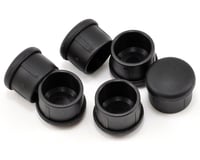 Hudy 18mm Plastic V2 Handle Cap Set (Black) (6)