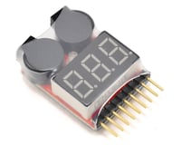 Integy LiPo Voltage Checker + Warning Buzzer INTC23212