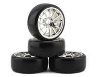 Integy Type IV Complete Wheel & Tire Set (4) for Drift Racing INTC23243