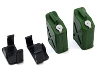Integy Jerry Can Green Fuel Tanks for 1/10 Scale Crawler (2) INTC25183GRN
