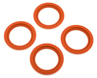 JConcepts Tribute Wheel Mock Beadlock Rings Orange (4) JCO26516