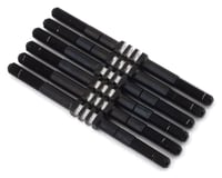 JConcepts B6.1 Fin Titanium Turnbuckle Set Black (6 pcs) JCO2740