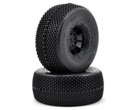 JConcepts Subcultures Pre-Mounted SC Tires w/Hazard Wheel (2) (Slash/Front)