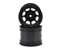JConcepts Hazard 1.7" RC10 Rear Wheel (Black) (2)