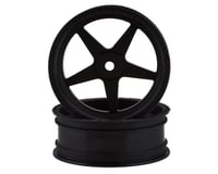 JConcepts Black Starfish 2.2 12mm Hex Front Wheel (2) JCO3406B