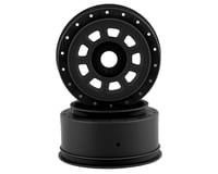 JConcepts 9-Shot Short Course Dirt Oval Wheels (2) (Black)
