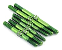J&T Bearing Co. Tekno NB48 2.0 Titanium "Milled" Turnbuckle Kit (Green)