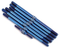 J&T Bearing Co. Tekno NT48 2.0 Titanium "Milled" Turnbuckle Kit (Blue)