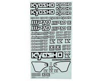 Kyosho MP10 Decal Sheet