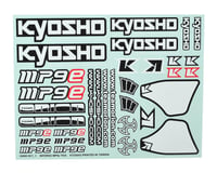 Kyosho MP9 TKI4 Decal Sheet