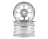 Kyosho Optima 8 Hole 50mm Wheel w/12mm Hex (Chrome) (2)