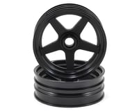 Kyosho 5-Spoke Front Wheel (2) (Black)