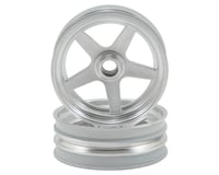 Kyosho 5-Spoke Front Wheel (2) (Satin Chrome)