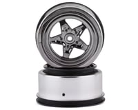 Losi Black Chrome Rear Wheel (2) for 22S Drag LOS43050